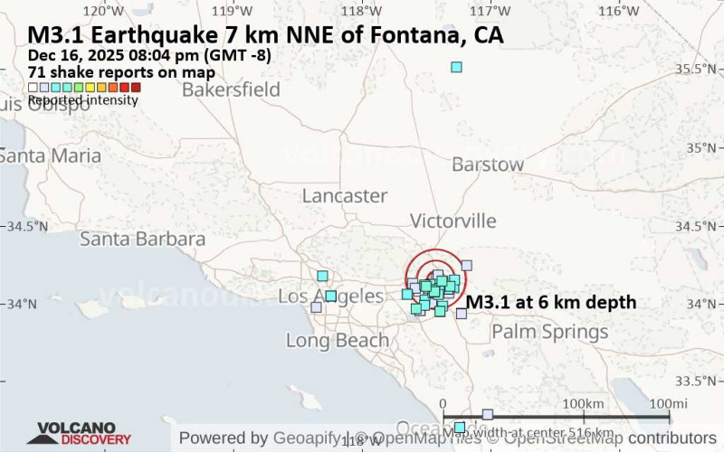 Earthquake Activity in California: A Recent Shake-Up in Riverside and Beyond