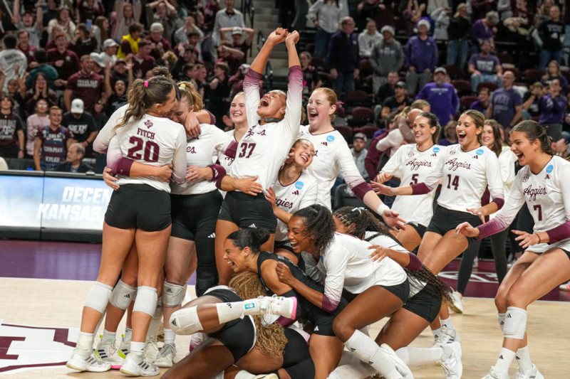 Historic Showdown: Texas A&M Volleyball Reaches NCAA Championship
