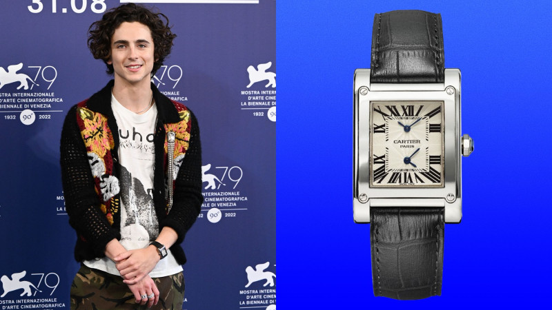 Chalamet’s Cartier Watch and Bold Kicks—But One Accessory Stole the Show