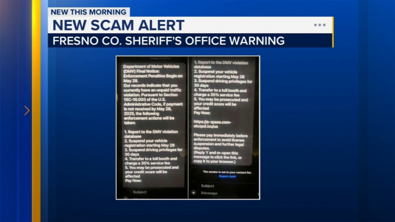 Fresno County Sheriff’s Office Issues Urgent Warning About New DMV Text Scam—What You Need to Know