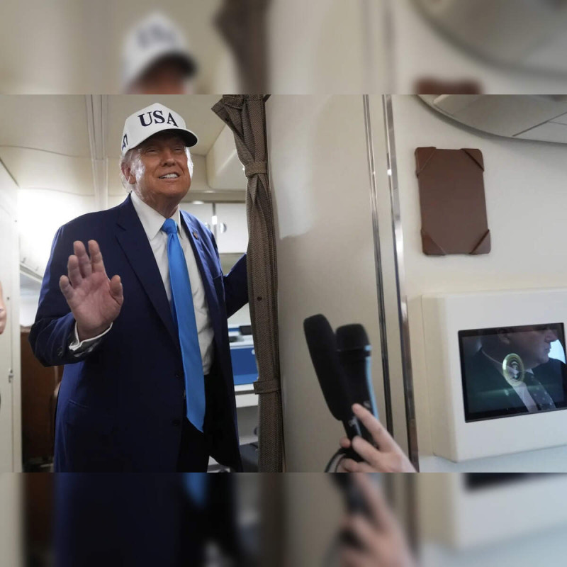 Trump’s Air Force One Stumble Goes Viral—But There’s More to the Story