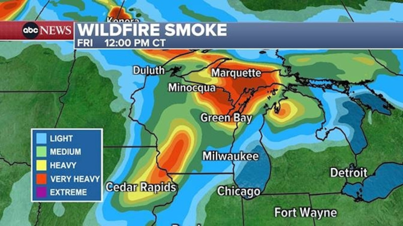 Wildfire Smoke Map Reveals Shocking Air Quality Changes—Is Your State at Risk?