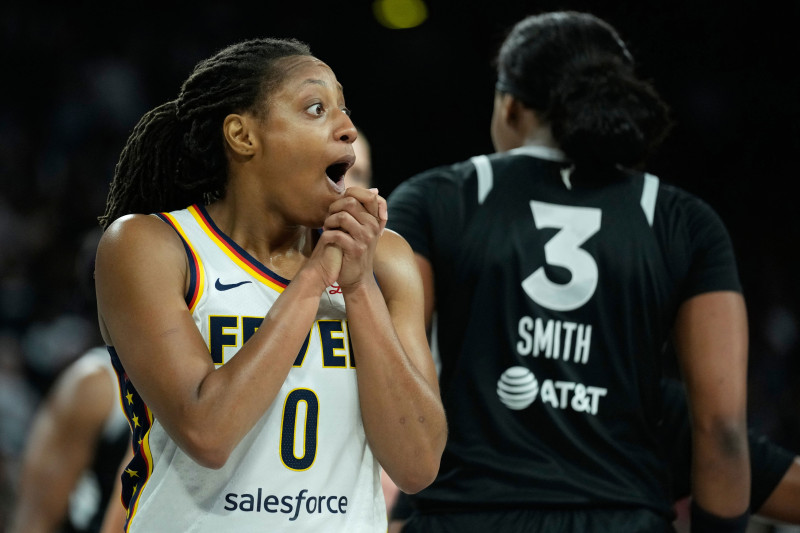 Fever Guard Kelsey Mitchell's Scary Exit in Crushing Playoff Defeat to Aces