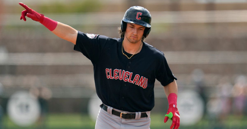 Guardians' Top Prospect Chase DeLauter Joins Playoff Push in Wild Card Thriller