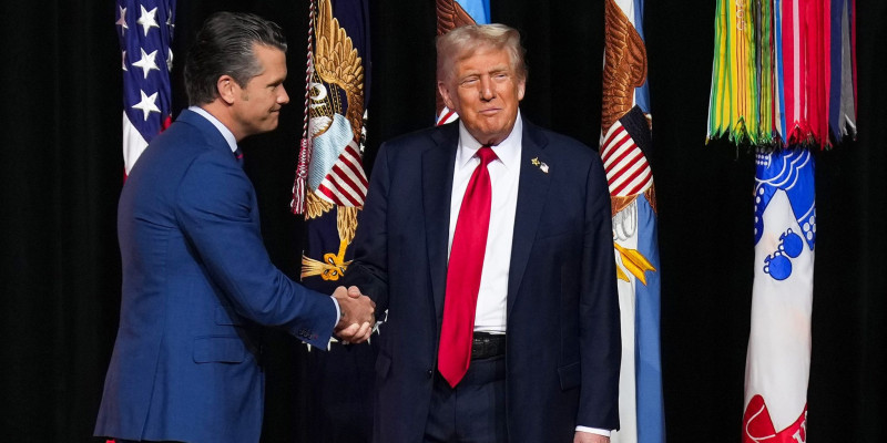 Trump, Hegseth Blast 'Woke' Military in Tense Address to Generals