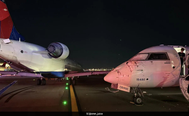 Two Delta Jets Collide on LaGuardia Taxiway, Sparking Safety Concerns