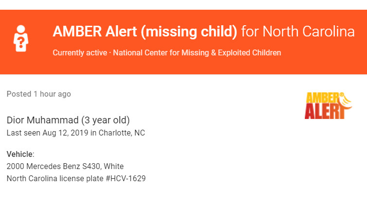 Charlotte Amber Alert: A Detailed Update on the Safe Recovery of Nalaya Crew