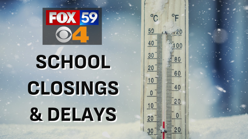 Schools in Indianapolis Announce 2-Hour Delays Due to Winter Weather