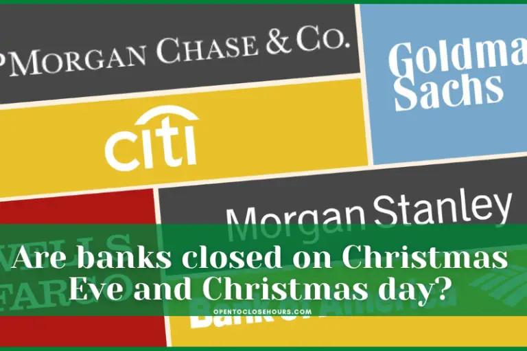 Banks on Christmas Eve: Are They Open or Closed?