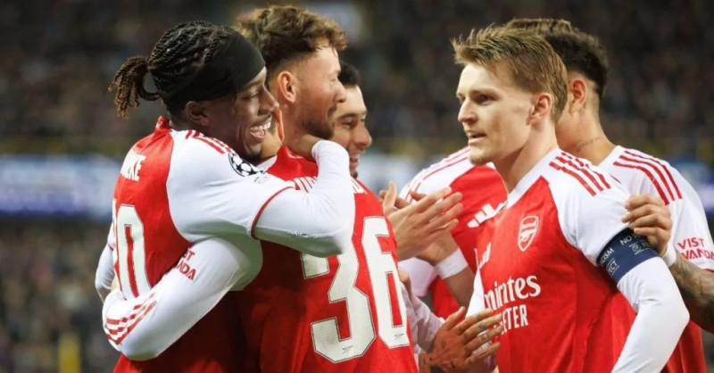 Arsenal's Dominant Victory Over Club Brugge Highlights Noni Madueke's Stellar Performance