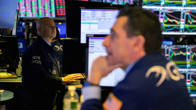 Dow Jones and Treasury Yields