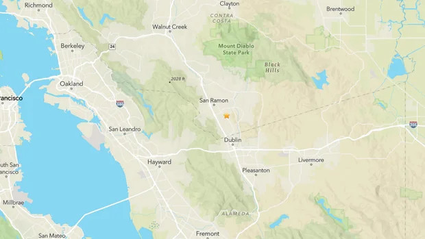 Deciphering the Recent Earthquake Activity in San Ramon, California
