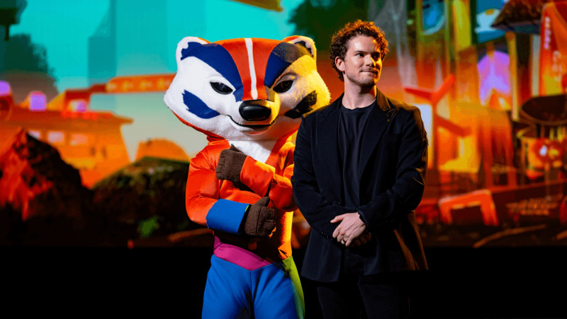 Evan Peters Takes the Gaming World by Storm with 'Bradley the Badger'