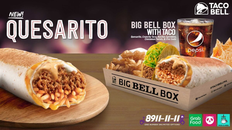 Taco Bell Brings Back the Beloved Quesarito for the Holidays
