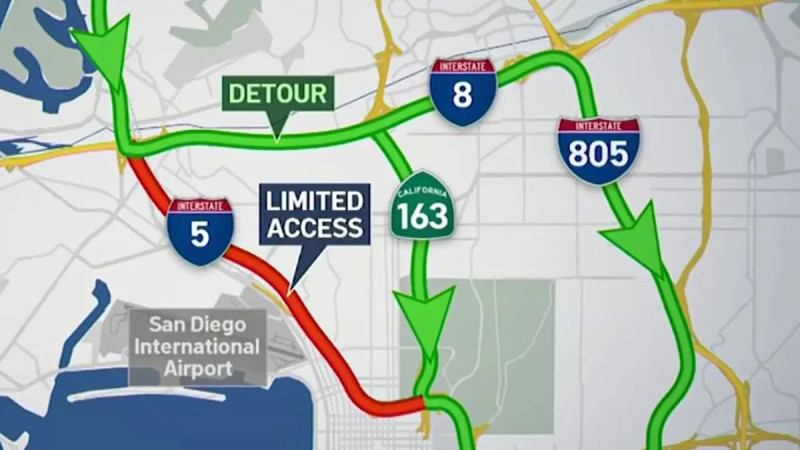 Critical Traffic Disruption on I-5 Freeway in San Diego
