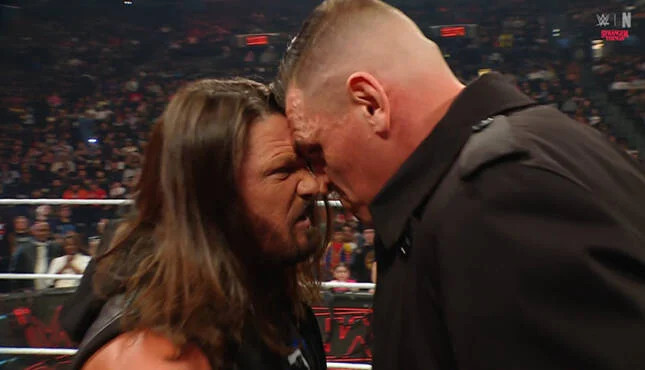 AJ Styles and Gunther: An Epic Clash of Titans on WWE Raw