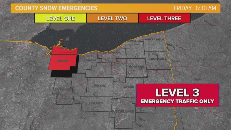Navigating the Snow Emergency: Current Levels and Road Conditions in Ohio