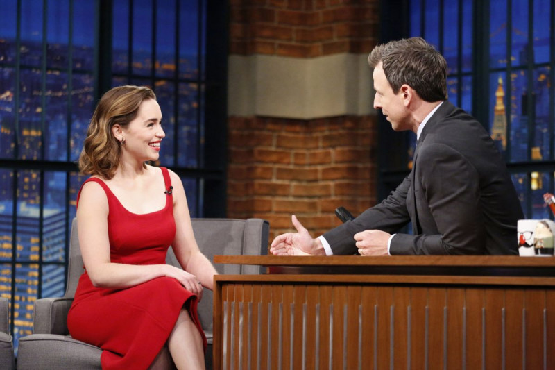 Emilia Clarke's Late Night with Seth Meyers Appearance: A Thrilling Untold Story