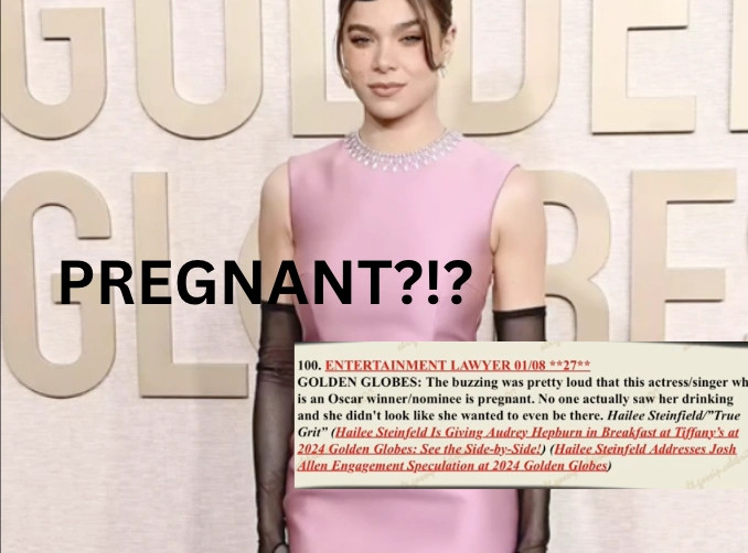 Hailee Steinfeld Makes a Stunning Appearance at the 2026 Golden Globes with a Growing Baby Bump