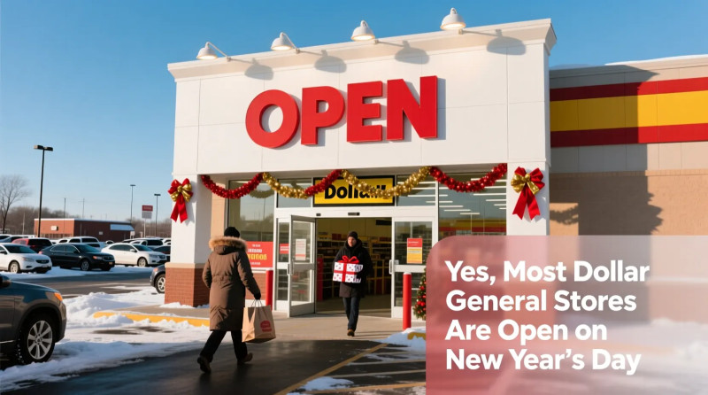 Is Dollar Tree, Dollar General Open on New Year's Day?