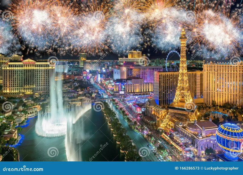 Las Vegas Fireworks Tonight: A Dazzling New Year's Eve Spectacle