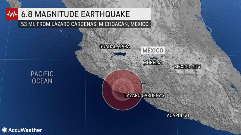 Mexico Rocked by 6.5 Magnitude Earthquake Today
