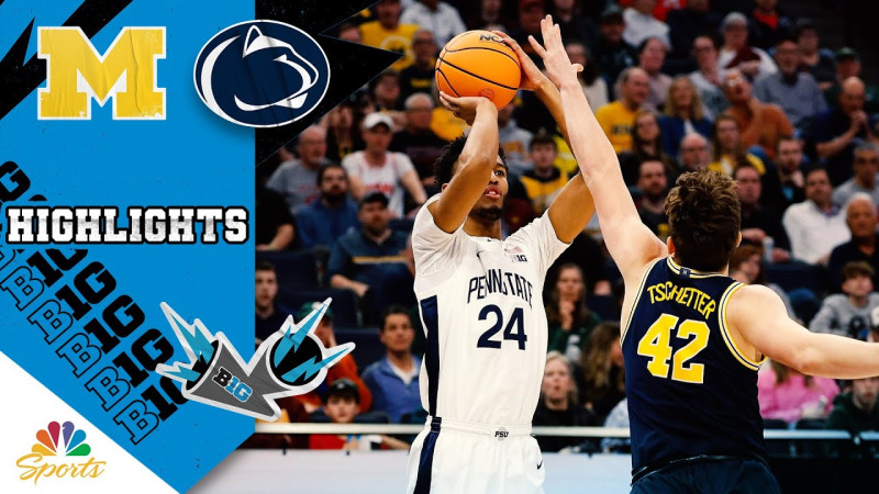 Michigan Wolverines vs. Penn State Nittany Lions: A Night of Big Ten Rivalry