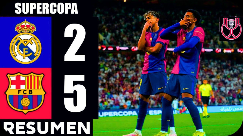 El Clásico Renewed: Barcelona's Dominance Over Real Madrid