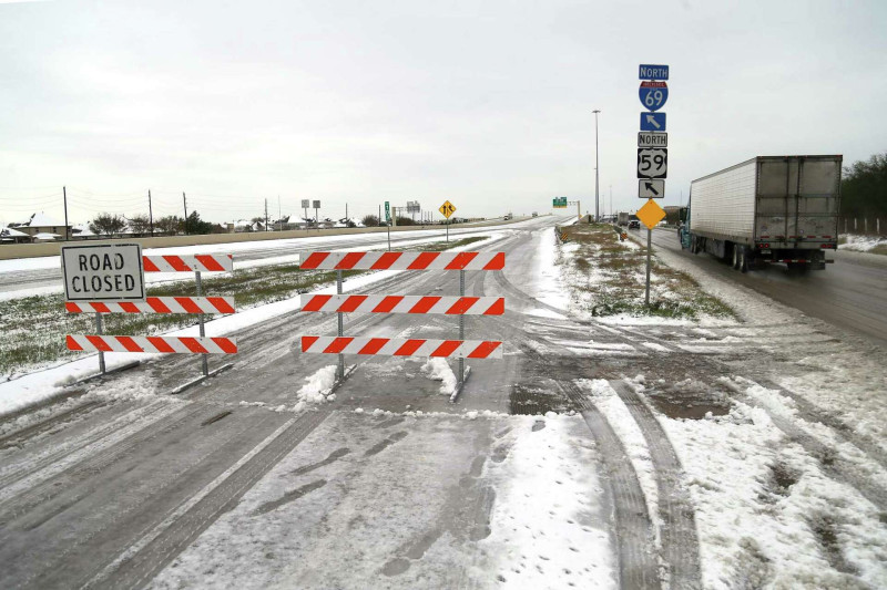 Houston Road Closures Update: Navigating Icy Conditions and Winter Storm Concerns