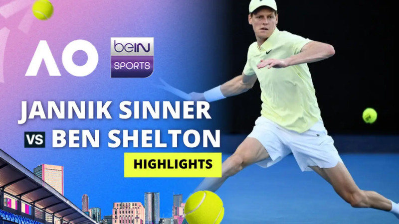 Jannik Sinner Tops Ben Shelton in Australian Open Quarterfinal Clash