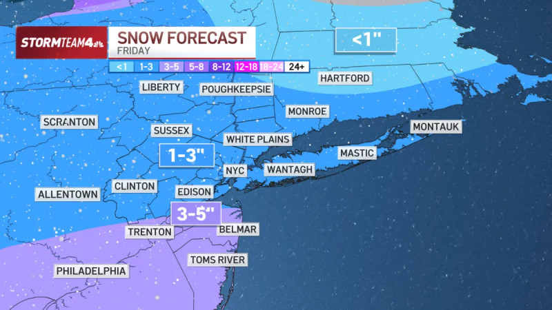 Snow Storm Weather Forecast: NYC Bracing for Winter's Wrath
