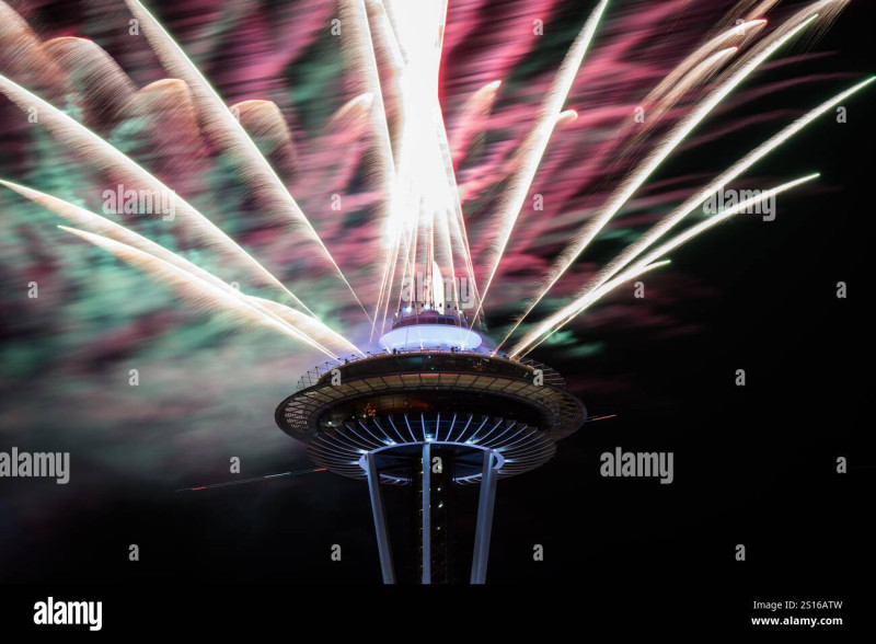 New Year's Fireworks at Seattle's Iconic Space Needle: A Spectacular 2026 Kickoff
