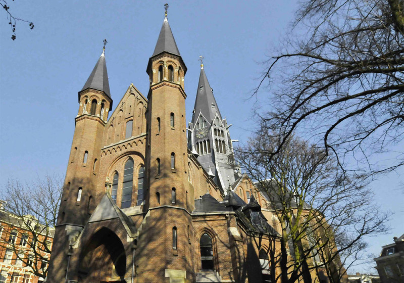 Devastation Strikes Amsterdam: A Fire Ravages the Historic Vondelkerk Church