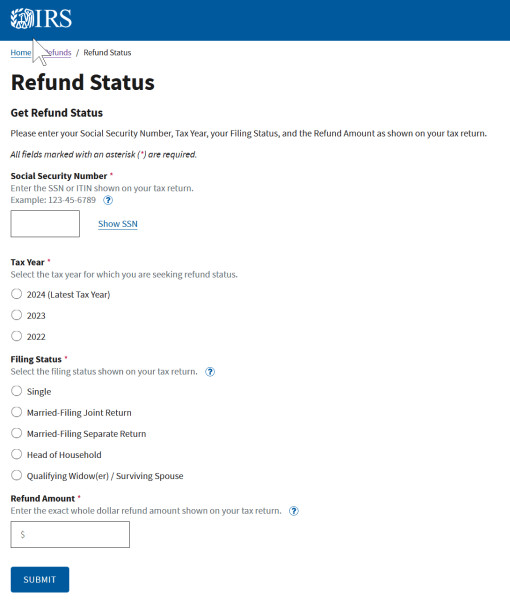 Where's My Refund? Understanding the IRS Refund Status
