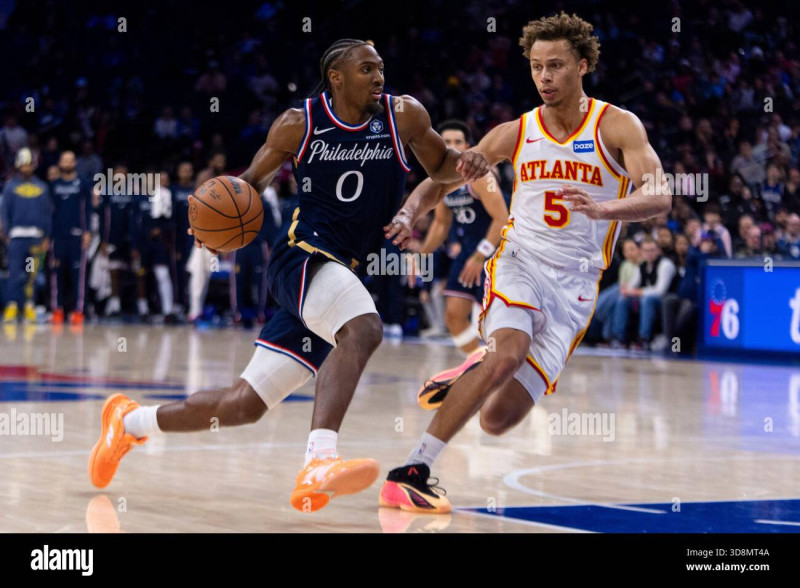 Tense Showdown: The Atlanta Hawks Conquer the Philadelphia 76ers in Thundering Victory
