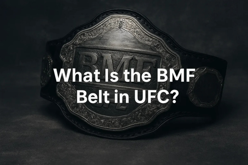 The Enigmatic BMF Title in UFC: Unraveling Its Meaning and Legacy