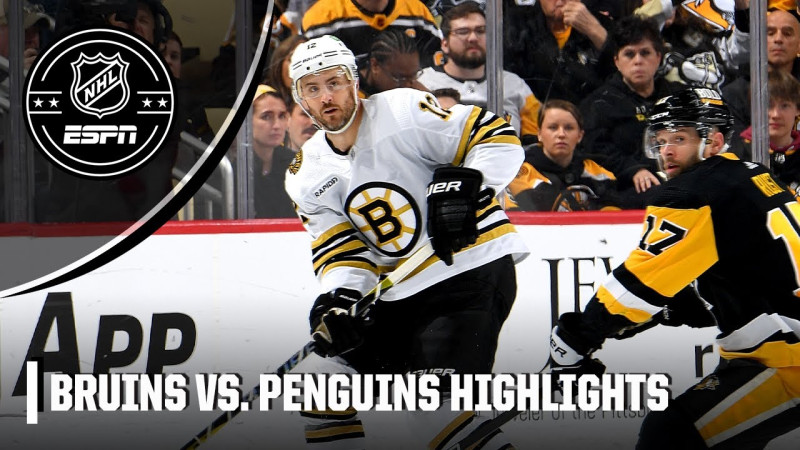 Bruins vs. Penguins: A Clash of NHL Titans