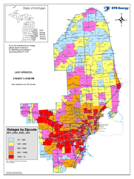 Consumers Energy Outage Map: Navigating Power Disruptions in Michigan