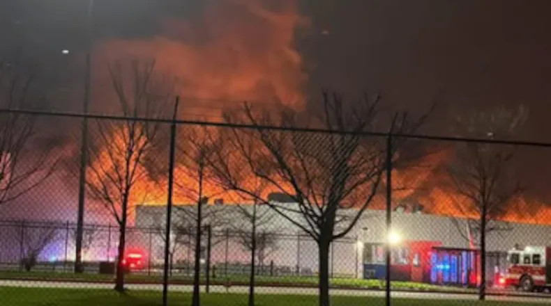 Fuyao Glass America Fire: A Night of Flame and Smoke