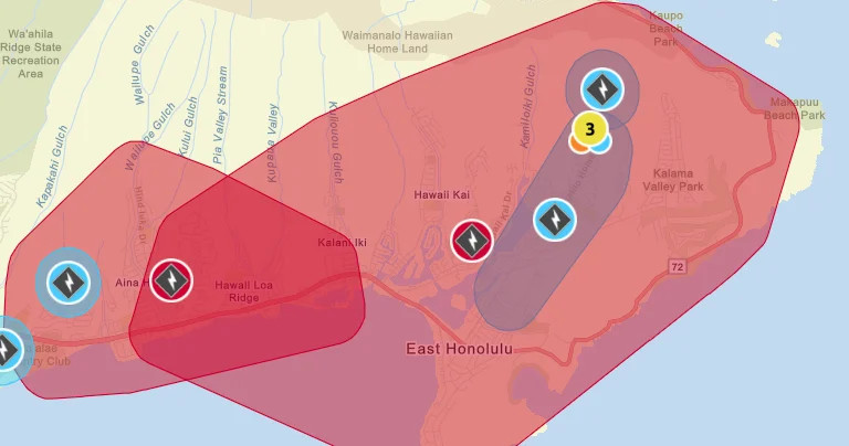 Hawaiian Electric Faces Major Power Outages Amid Severe Weather