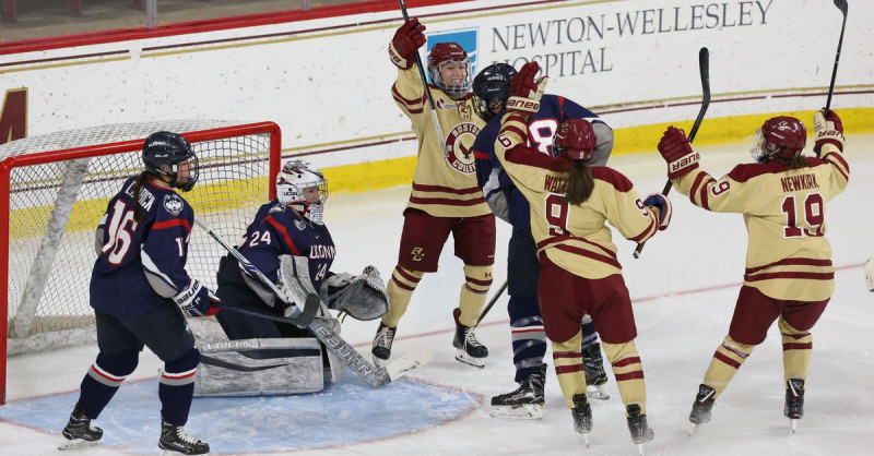 UConn's Thrilling Overtime Victory Sends Them to the Hockey East Final
