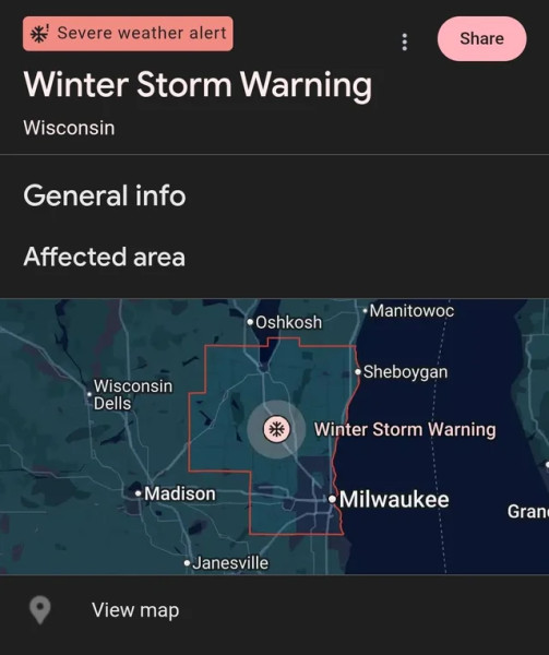 Ice Storm Descends on Milwaukee as Winter Warnings Intensify