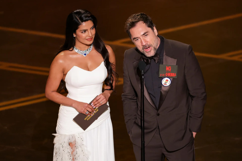 Javier Bardem's Oscar moment: The voice of dissent