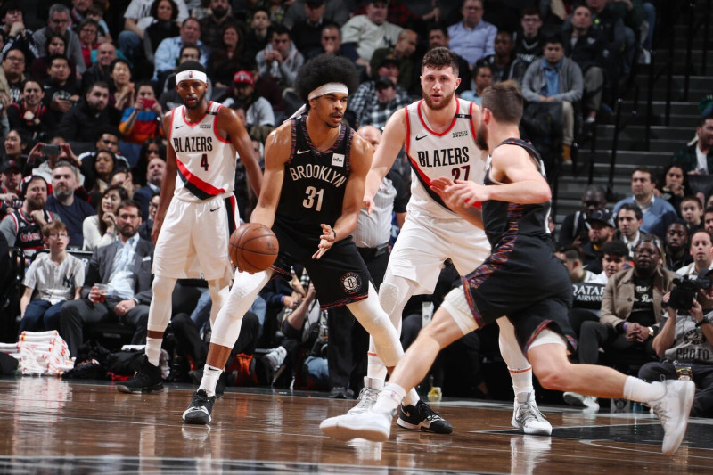 Trail Blazers Crush Nets in Thrilling Road Game