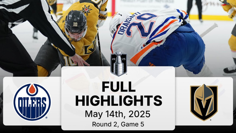 Oilers vs. Golden Knights: An Intense Rivalry Renewed with Stakes High!
