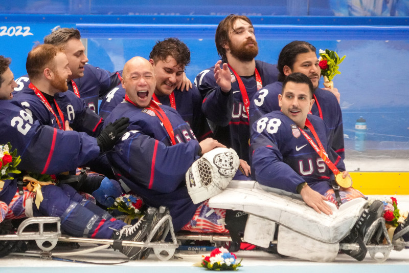 In the Heart of Milan: The USA vs Canada Paralympic Sled Hockey Showdown