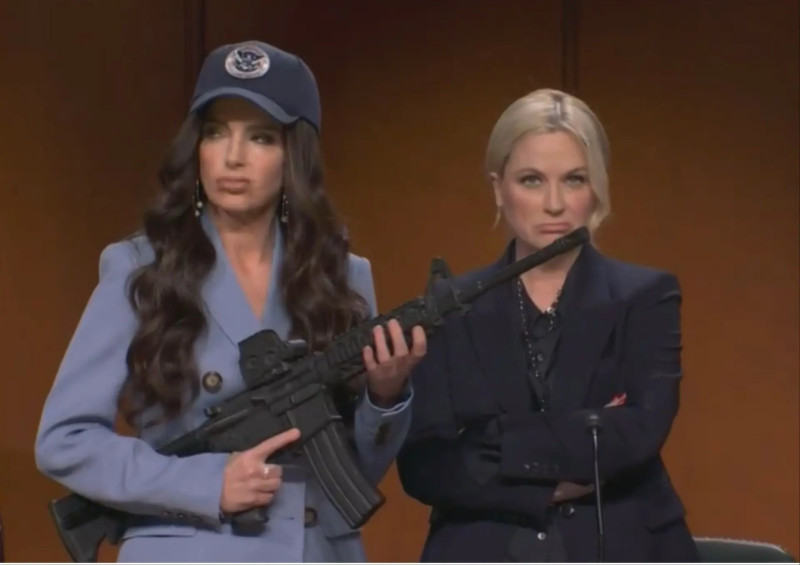 SNL's Latest Cold Open Takes Aim at Kristi Noem and Pete Hegseth