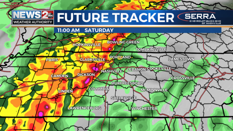 Tornado Watch Grips Nashville as Middle Tennessee Brace for Severe Weather