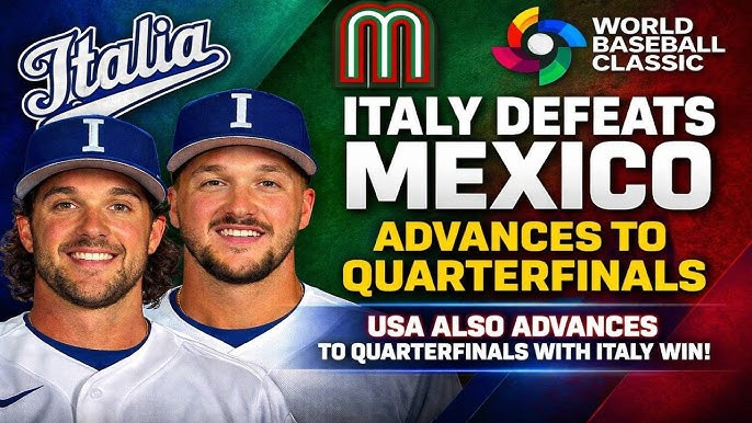 WBC Quarterfinals: Italy's Historic Victory Propels Team USA Forward