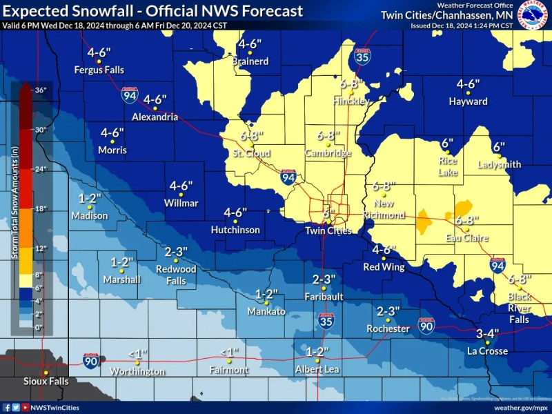 Winter Storm Iona: Minnesota Braces for Major Snowfall and Blizzard Conditions